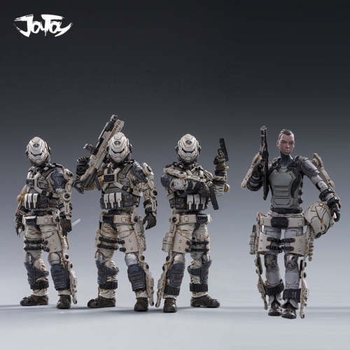 JOYTOY JT0180+0227 1:18 FreeTruism 20ST Legion White viper Squad