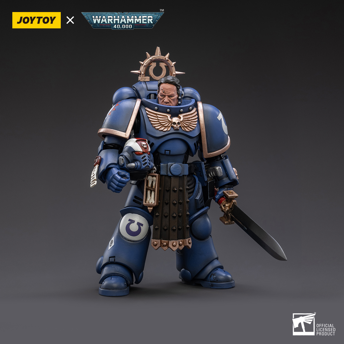 JOYTOY JT3044 Warhammer 40k 1: 18 Ultramarines Primaris Lieutenant