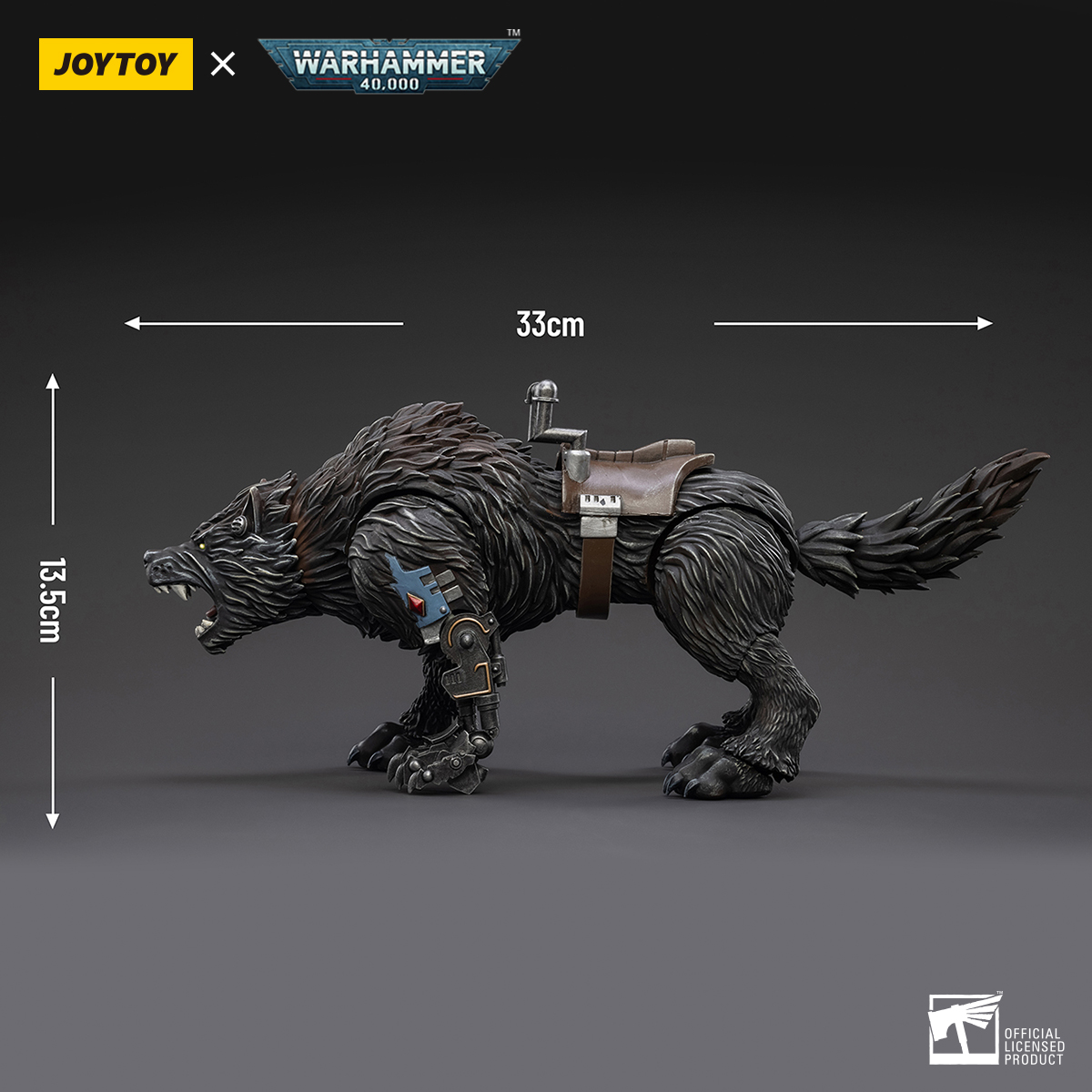 JOYTOY JT3099 Warhammer 40k 1: 18 Space Wolves Thunderwolf