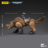 JOYTOY JT3105 Warhammer 40k 1: 18 Space Wolves Thunderwolf Cavalry Bjane