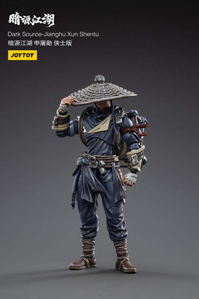 JoyToy Fonte Oscura: JiangHu Ghost Gate Assassin - Action Figure Scala 1/18 Con Armi E Armature Rimovibili
