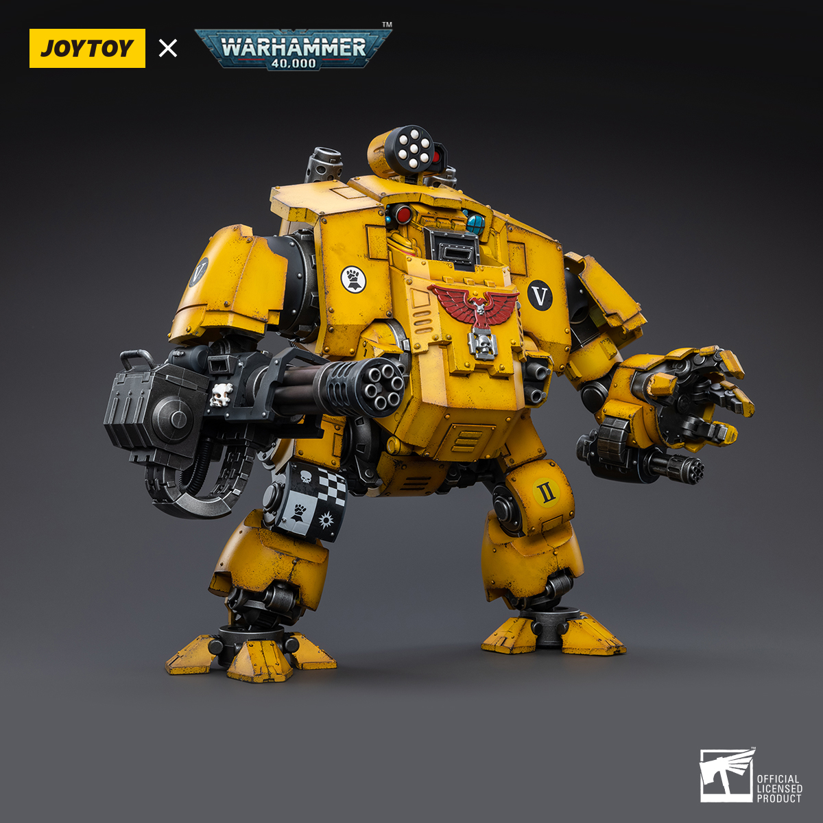 JOYTOY JT3419 Warhammer 40k 1: 18 Imperial Fists Redemptor Dreadnought