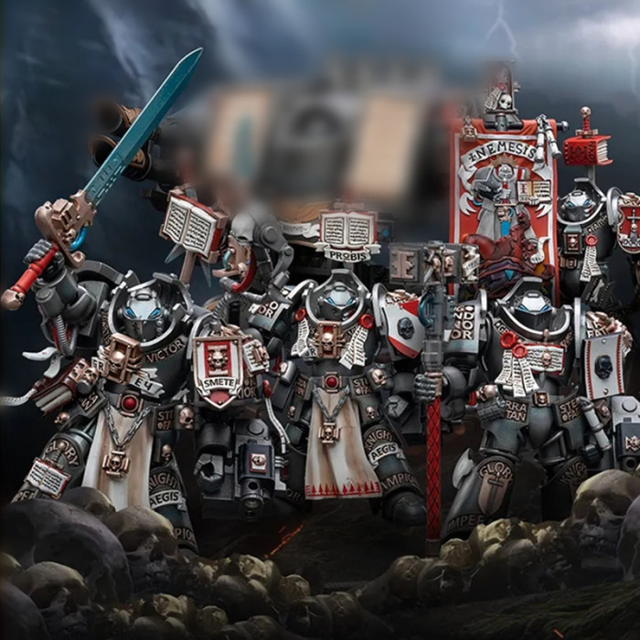 Gray Knight Terminators JOYTOY Warhammer 40k 1: 18 Grey Knights Terminator