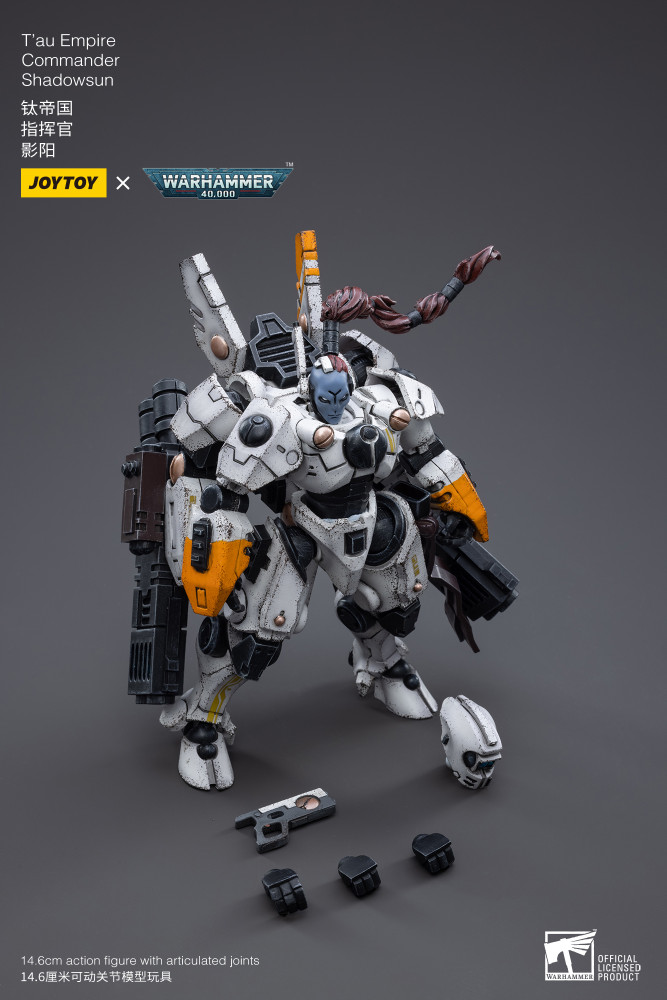 Warhammer 40k Action Figure 1/18 T'au Empire Commander Shadowsun 15 cm – Comics Figure Store – Collezionisti prima di tutto