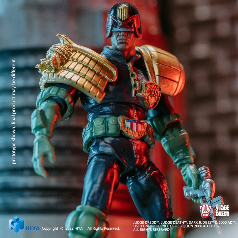 HIYA EMJ0110 Exquisite Mini 1/18 2000AD Giant Judge