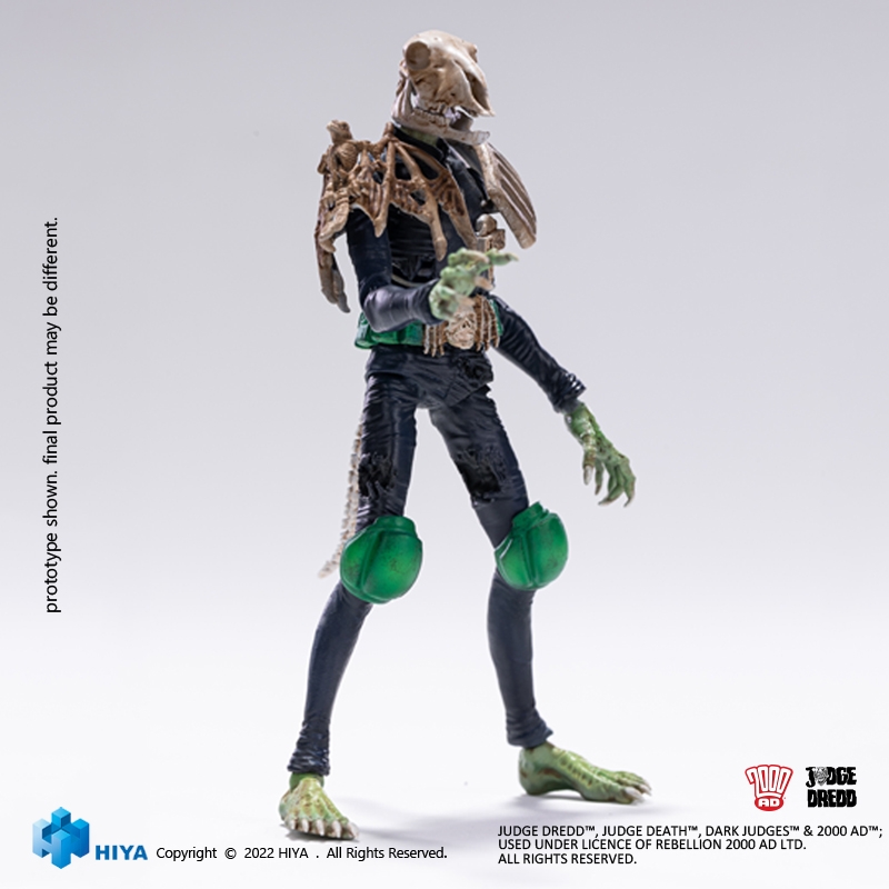 HIYA EMJ0052 Exquisite Mini 1/18 2000AD Judge Mortis