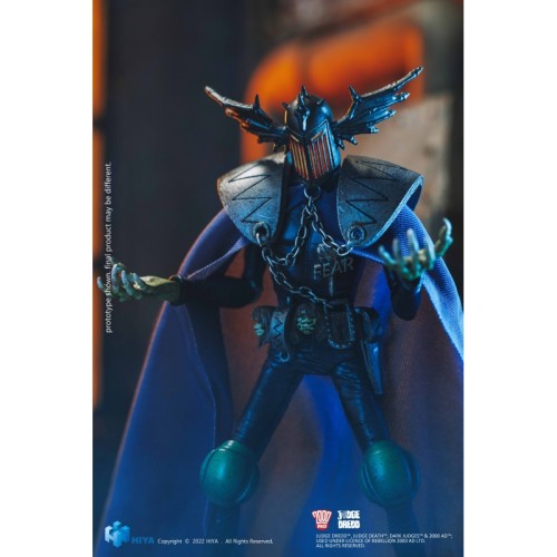 HIYA EMJ0050 Exquisite Mini 1/18 2000AD Judge Fear