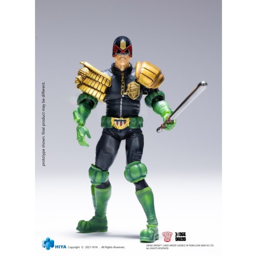 HIYA EMJ0047 Exquisite Mini 1/18 2000AD Judge Dredd
