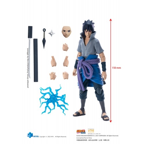 HIYA EBN0036 Exquisite Basic 1/12 Naruto Sasuke Uchiha