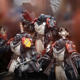 JOYTOY Warhammer 40k 1: 18 Black Templars Primaris Sword Brethren