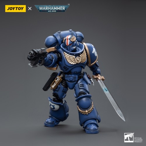 JOYTOY JT4065 Warhammer 40k 1: 18 Ultramarines Primaris Lieutenant Argaranthe