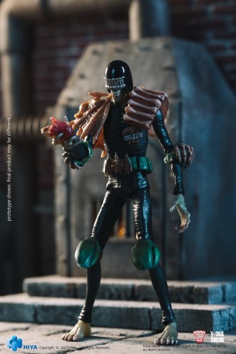 HIYA EMJ0049 Exquisite Mini 1/18 2000AD Judge Death