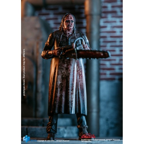 HIYA EMT0039 Exquisite Mini 1/18 Texas Chainsaw Massacre (2022) Leatherface Carnage Edition