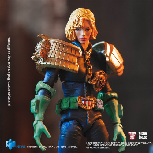 HIYA EMJ0108 Exquisite Mini 1/18 2000AD Judge Anderson