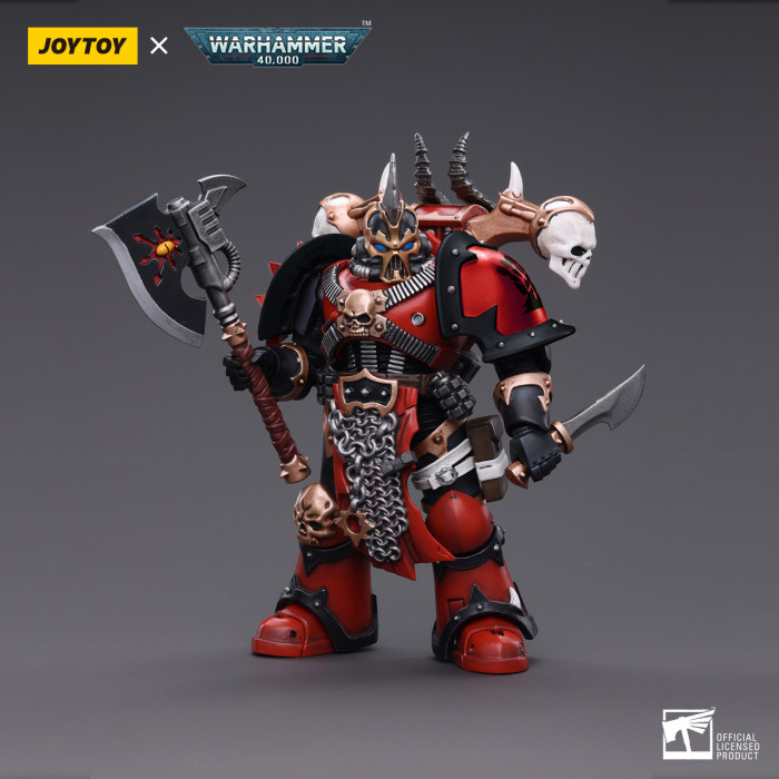 JOY TOY WARHAMMER 40K BLACK LEGION CHAOS SPACE MARINE C 03 1/18 ACTIONFIGUR, Warhammer, JOY TOY, Actionfiguren