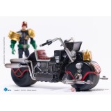 HIYA EMJ0089 Exquisite Mini 1/18 2000AD Judge Dredd and the motorcycle