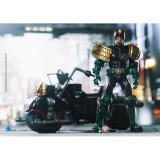 HIYA EMJ0089 Exquisite Mini 1/18 2000AD Judge Dredd and the motorcycle
