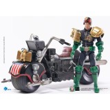 HIYA EMJ0089 Exquisite Mini 1/18 2000AD Judge Dredd and the motorcycle