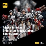 JOYTOY Warhammer 40k 1: 18 Adepta Sororitas Battle Sisters Order of the Argent Shroud Sister
