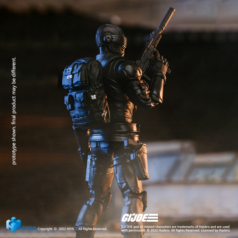 HIYA EMG0121 Exquisite Mini 1/18 G.I.JOE Snake Eye