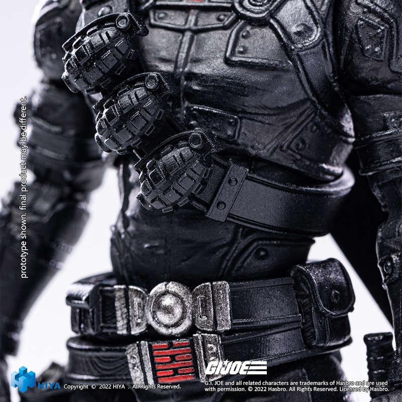HIYA EMG0121 Exquisite Mini 1/18 G.I.JOE Snake Eye