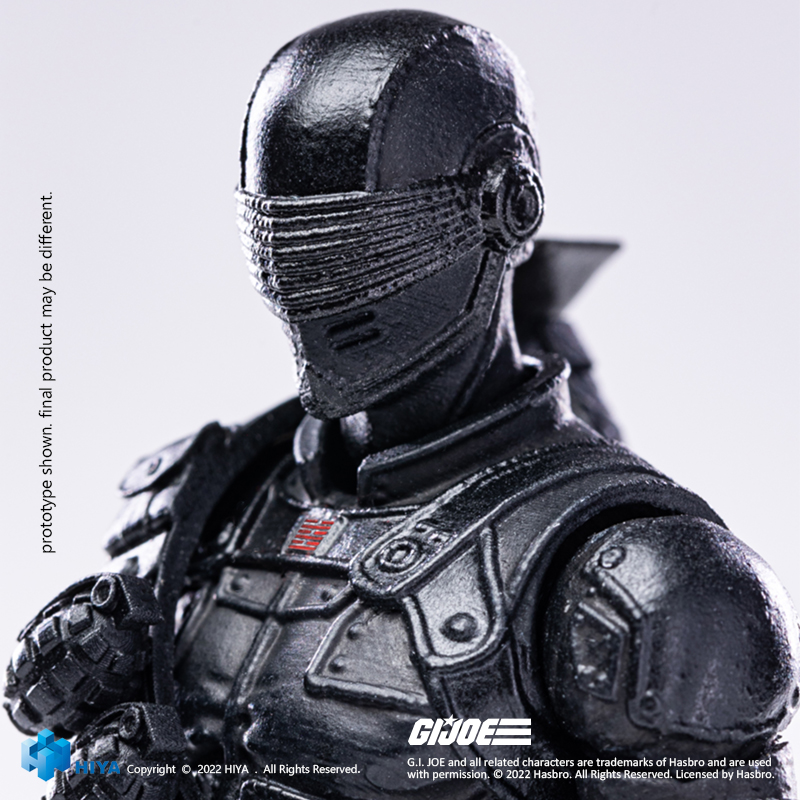 HIYA EMG0121 Exquisite Mini 1/18 G.I.JOE Snake Eye