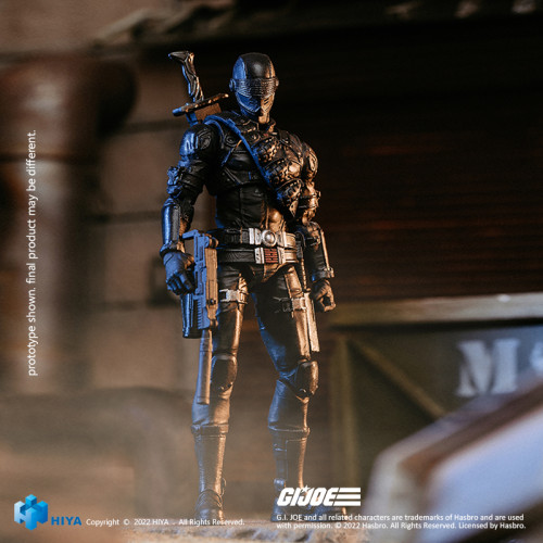 HIYA EMG0121 Exquisite Mini 1/18 G.I.JOE Snake Eye