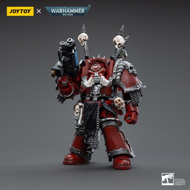 JOYTOY JT4843 Warhammer 40k 1: 18 Chaos Space Marines Word Bearers Chaos Terminator Garchak Vash