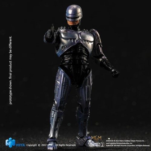 HIYA LR0075 Exquisite Mini Series 1/18 Scale 4 Inch ROBOCOP 1 Robocop