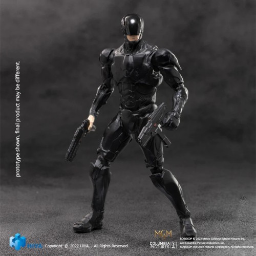 HIYA LR0083 Exquisite Mini Series 1/18 Scale 4 Inch ROBOCOP 2014 ROBOCOP BLACK