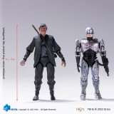 HIYA EMR0102 Exquisite Mini Series 1/18 Scale 4 Inch ROBOCOP3 Robocop VS Otomo 2 Pack