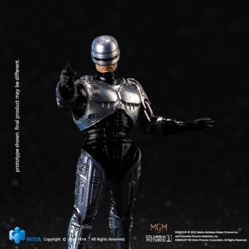 HIYA LR0075 Exquisite Mini Series 1/18 Scale 4 Inch ROBOCOP 1 Robocop