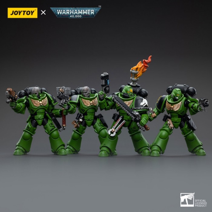 HiPlay JOYTOY Warhammer 40,000 1/18 Salamanders Intercessors Sergeant