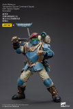 JOYTOY Warhammer 40k 1: 18 Astra Militarum Tempestus Scions Command Squad 55th Kappic Eagles