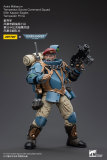 JOYTOY Warhammer 40k 1: 18 Astra Militarum Tempestus Scions Command Squad 55th Kappic Eagles