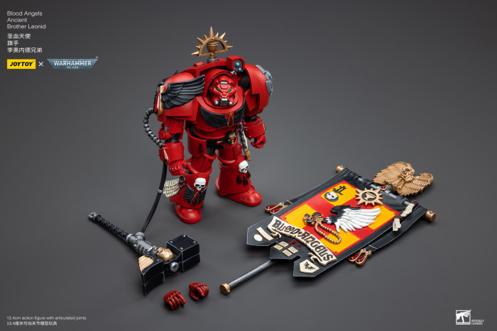 JOYTOY SPACE MARINES - Blood Angels - Assault Terminators Brother