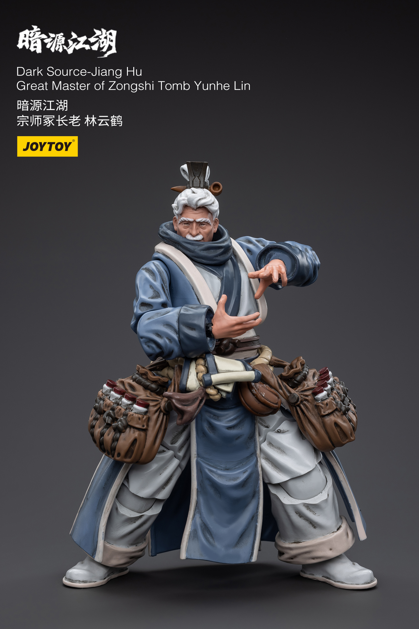 JOYTOY JT5635 1:18 Dark Source-JiangHu Master Tomb Elder Lin