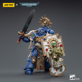 JOYTOY JT6465 Warhammer 40k 1: 18 Ultramarines Primaris Captain with Relic Shield and Power Sword