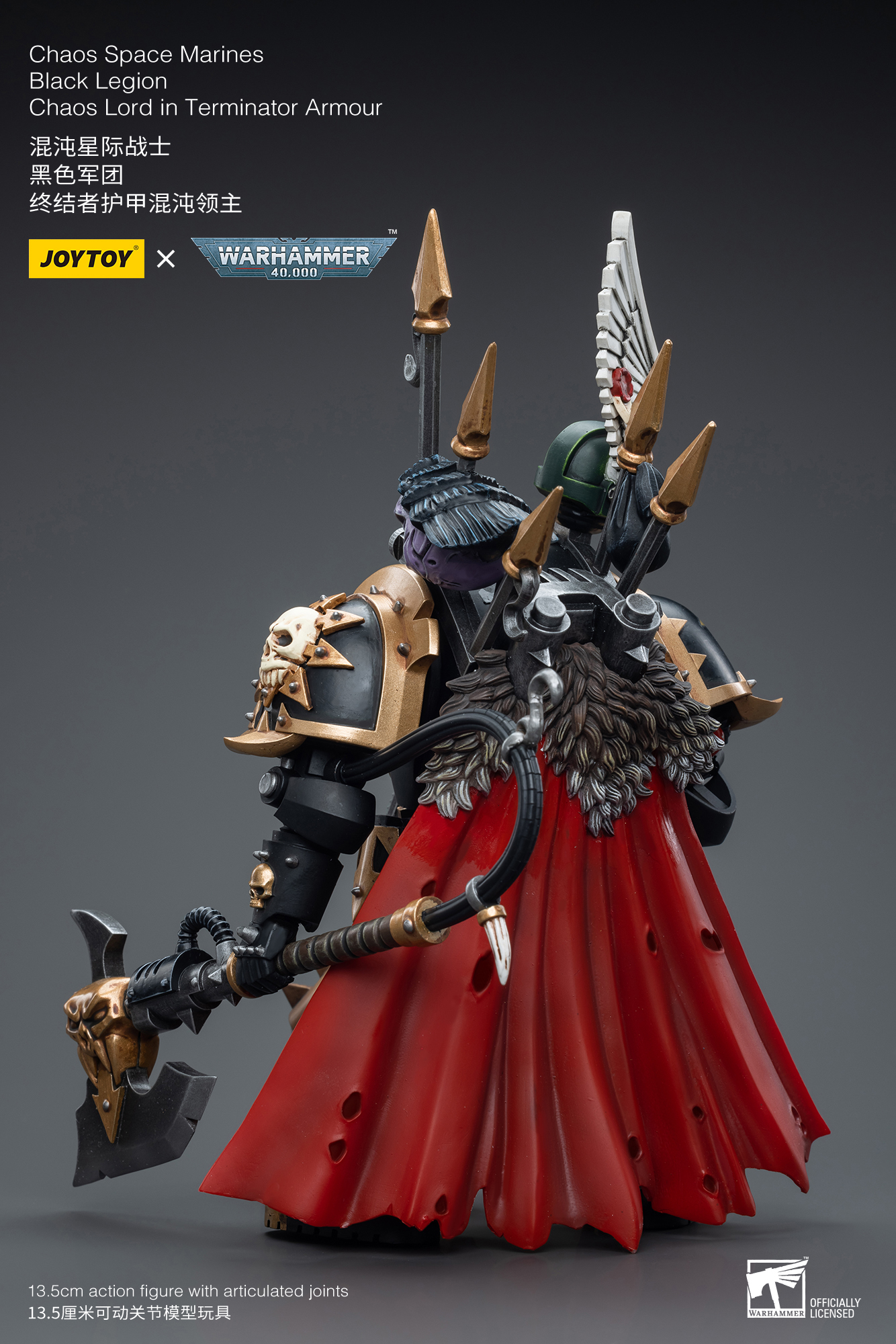 JOYTOY JT6489 Warhammer 40k 1: 18 Chaos Space Marines Black Legion