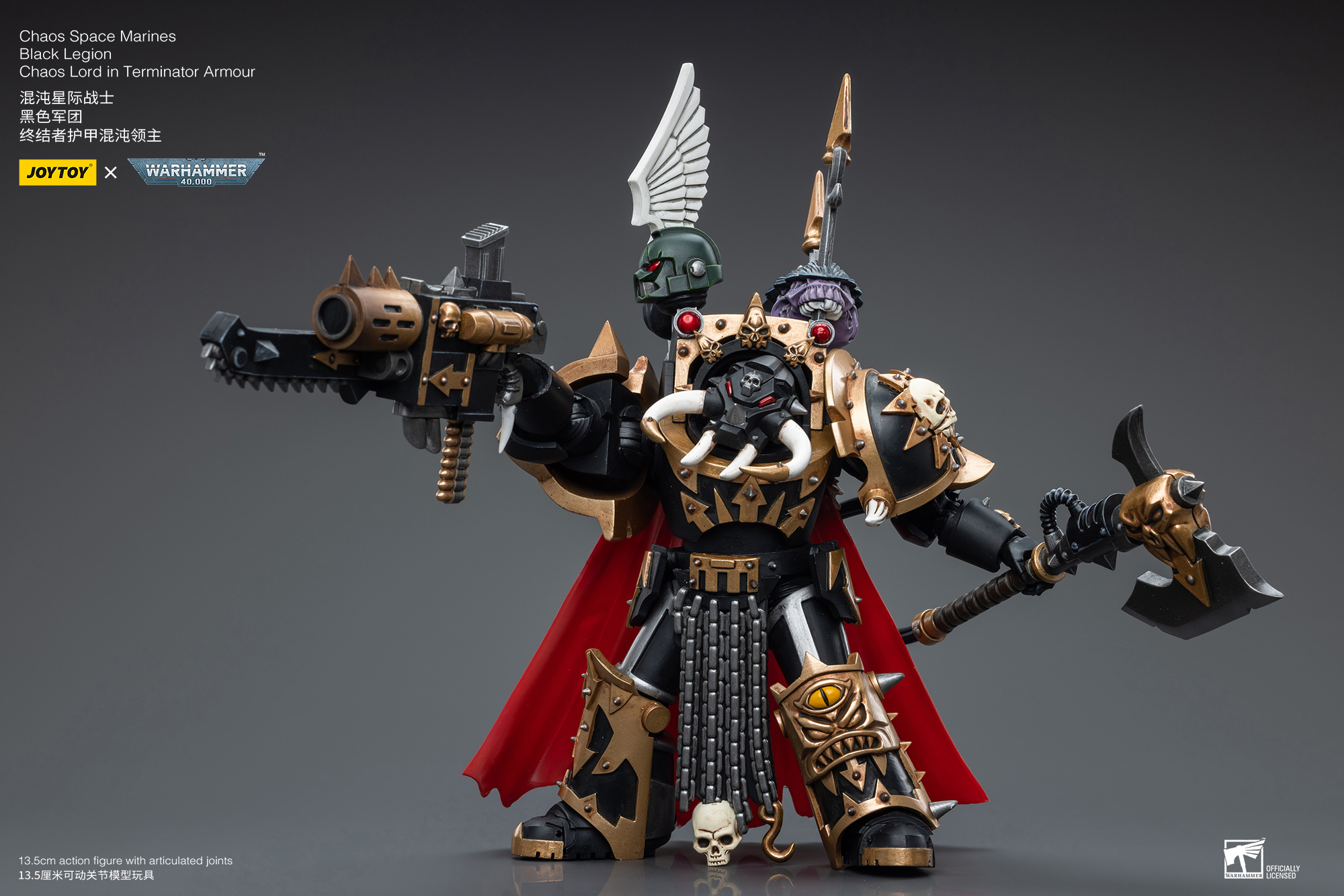 JOYTOY JT6489 Warhammer 40k 1: 18 Chaos Space Marines Black Legion
