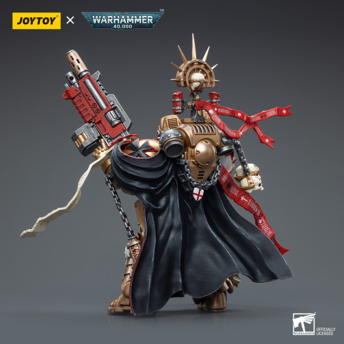 JOYTOY JT6540 Warhammer 40k 1: 18 Black Templars High Marshal Helbrecht