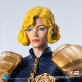 HIYA EMJ0037 Exquisite Mini 1/18 2000AD Judge Anderson And the Motorcycle