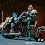 HIYA EMJ0037 Exquisite Mini 1/18 2000AD Judge Anderson And the Motorcycle