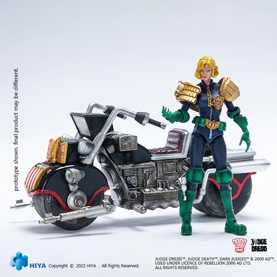 HIYA EMJ0037 Exquisite Mini 1/18 2000AD Judge Anderson And the 