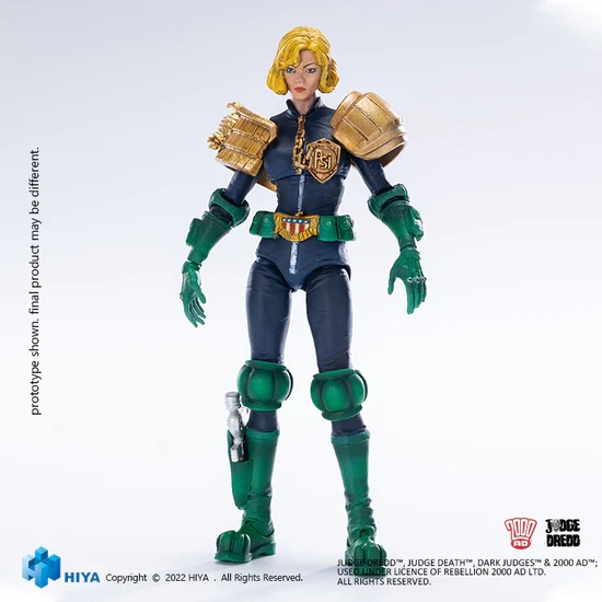HIYA EMJ0037 Exquisite Mini 1/18 2000AD Judge Anderson And