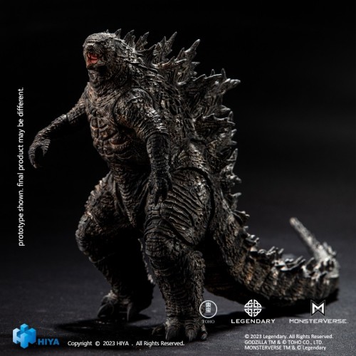 HIYA EBG0076 Exquisite Basic Series 7 Inch GODZILLA VS KONG Godzilla  (Updated Version)