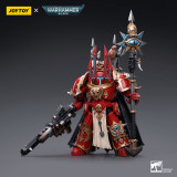 JOYTOY JT6816 Warhammer 40k 1: 18 ChaosSpace Marines Crimson Slaughter Sorcerer Lord in Terminator Armour