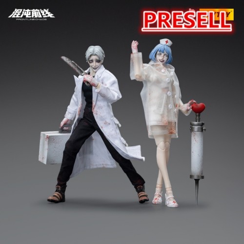 JOYTOY 1:12 FRONTLINE CHAOS Dark Doctor and Mad Nurse