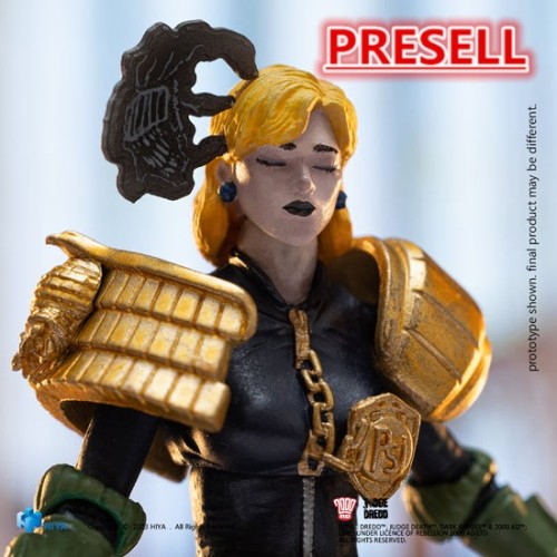 HIYA EMJ0262 Exquisite Mini 1/18 2000AD Judge Dredd Hall of Heroes Judge Anderson