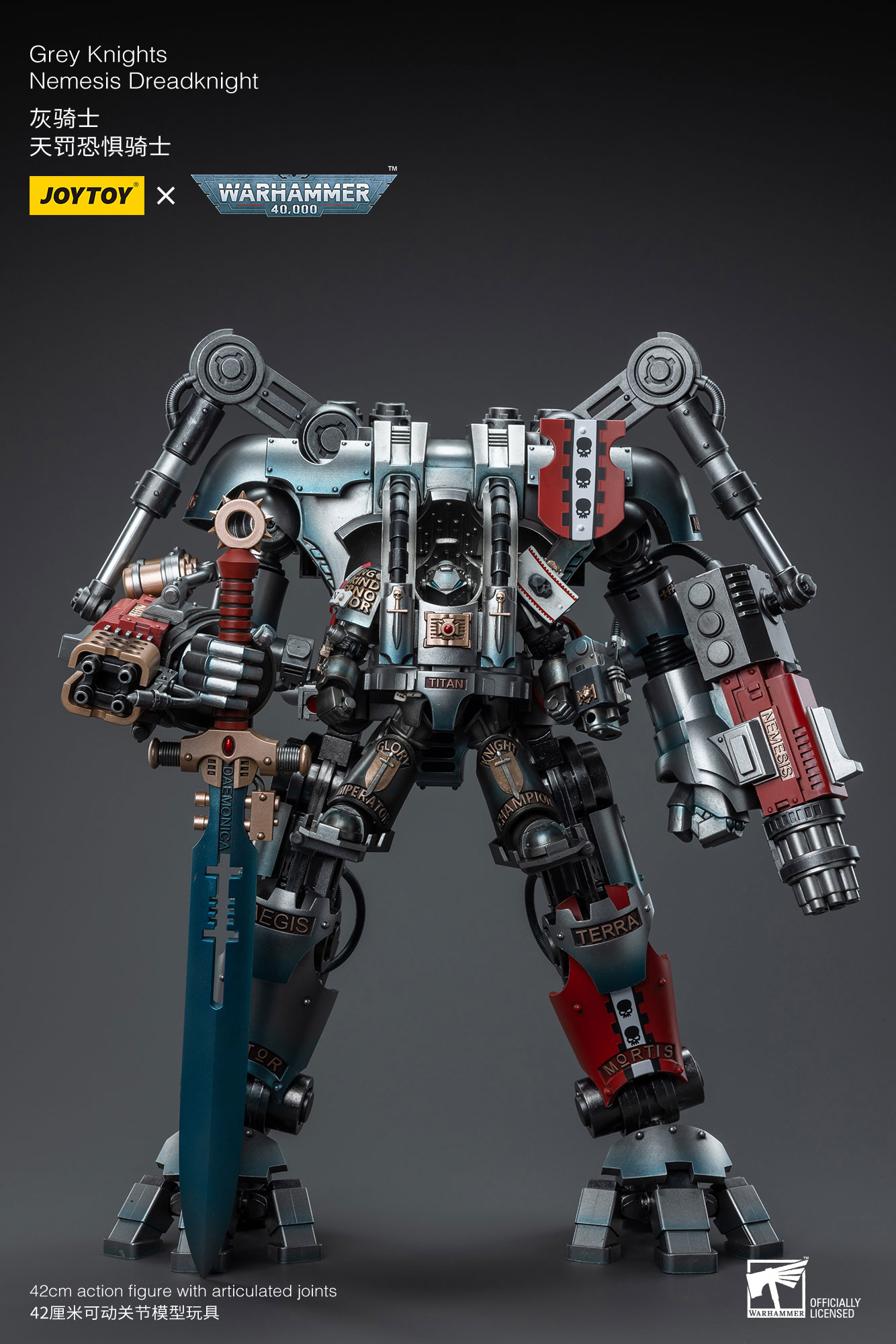 その他 JOYTOY Grey Knights Nemesis Dreadkinght Amazon.com: JoyToy Warhammer 40K: Grey Knights Nemesis